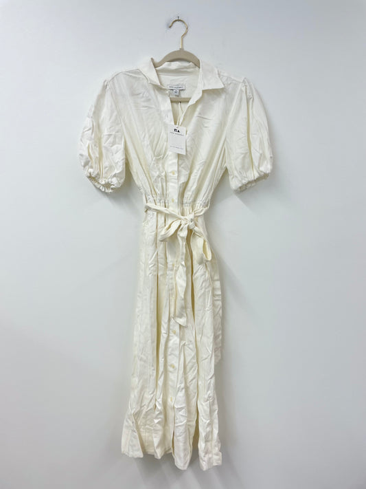 Free Assembly woven button up midi dress Size S / NWT