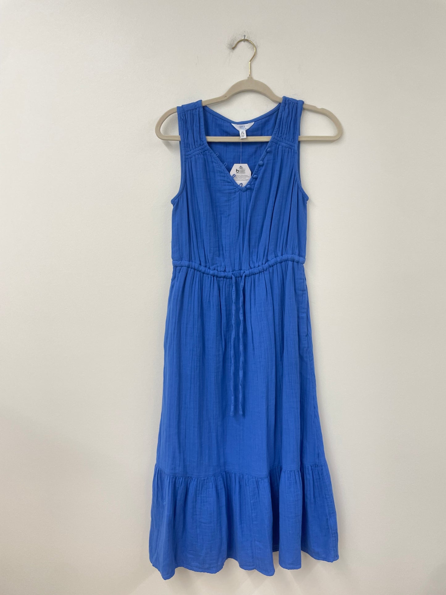 Time and Tru double cotton midi dress Size XS / NWT
