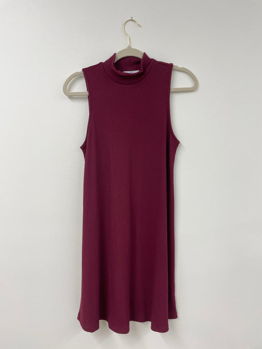 Time and Tru ribbed sleeveless mini dress  Size S /EUC