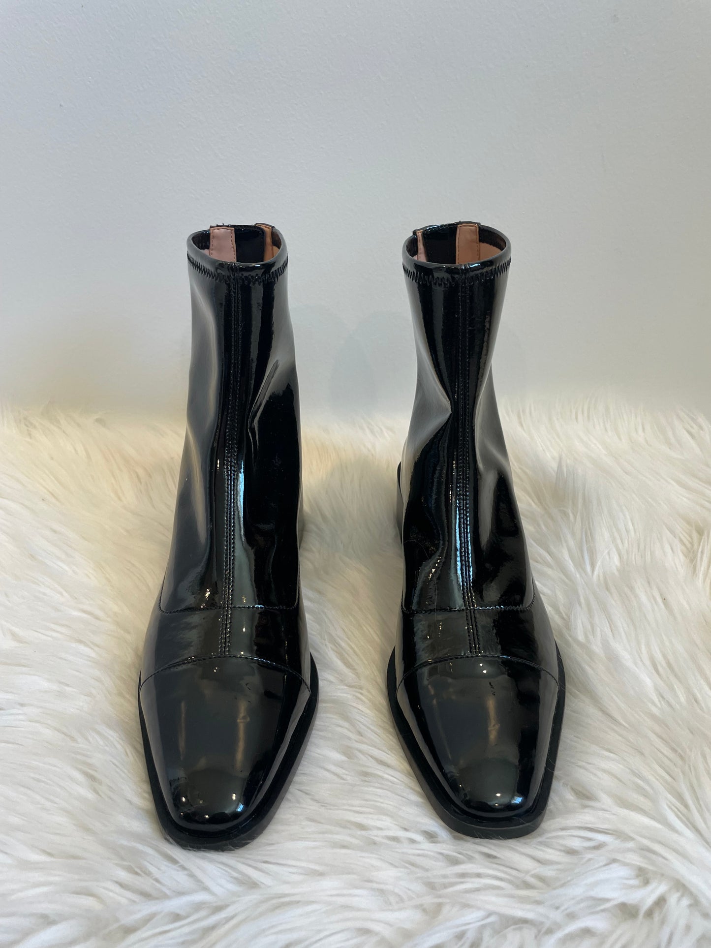 Paolo black Venatax booties Size 8