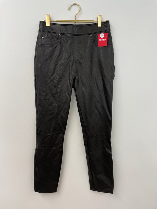 Spanx leather like skinny pants / petite S / NWT