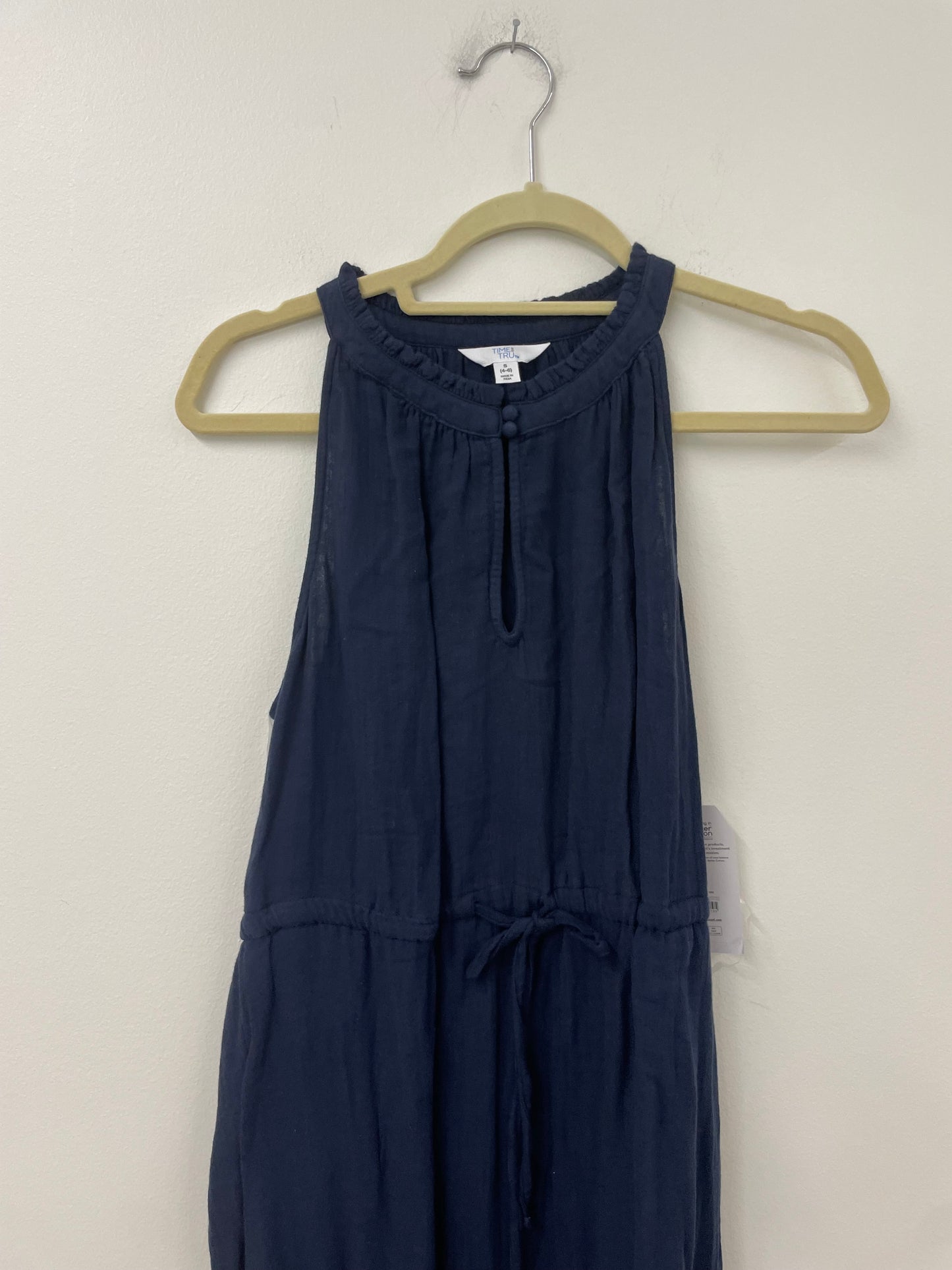 Time and Tru cotton sleeveless midi dress Size S / NWT