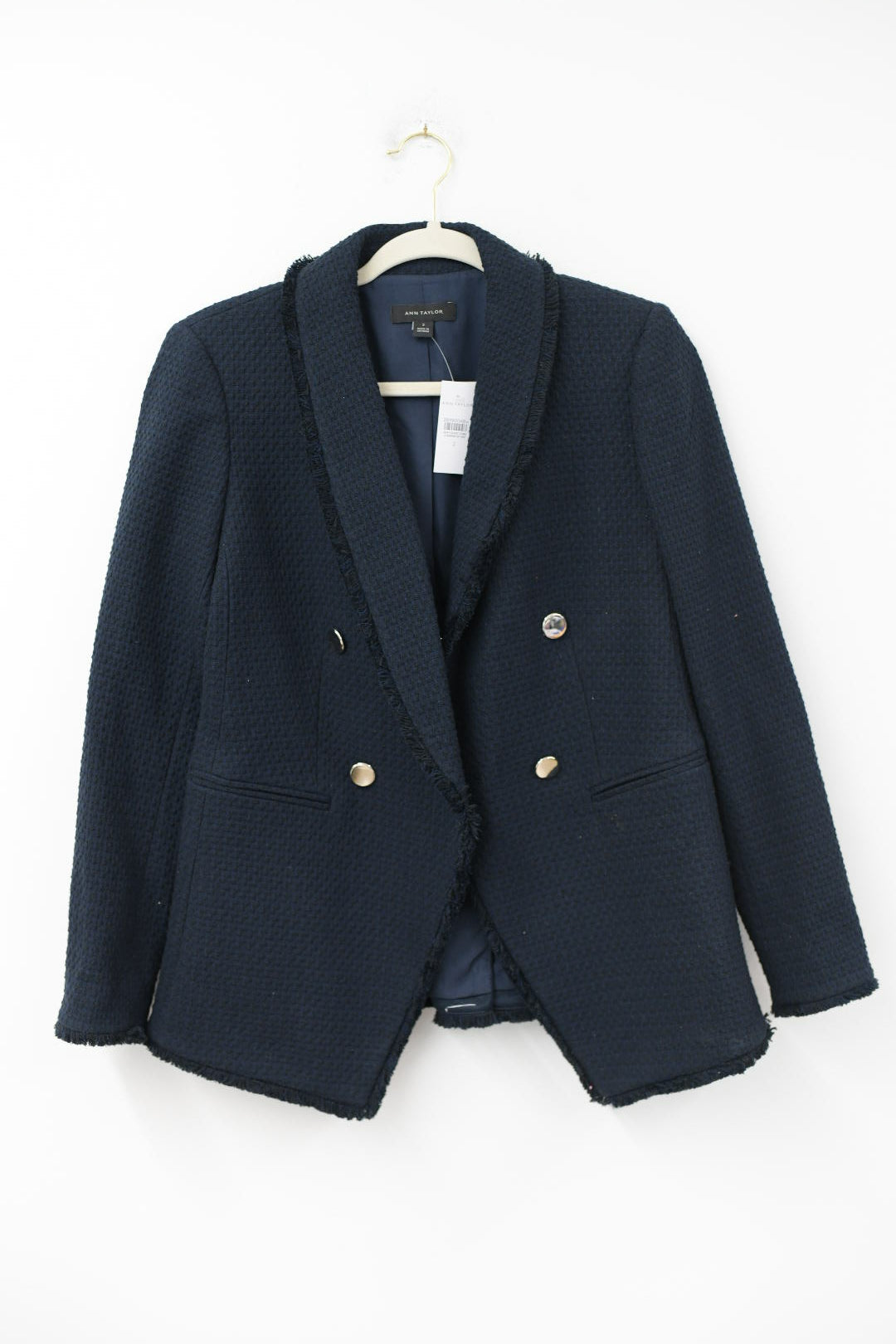 Ann Taylor tweed blazer Size 2 / NWT