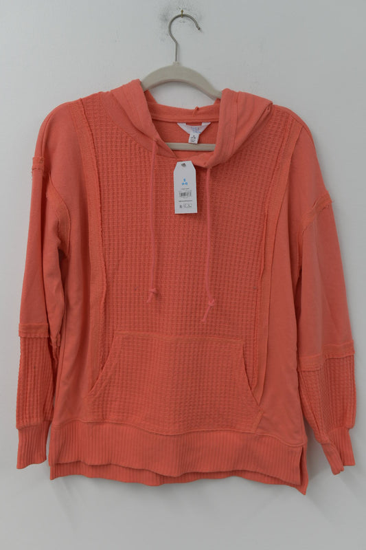 Time and Tru waffle hoodie Size S / NWT
