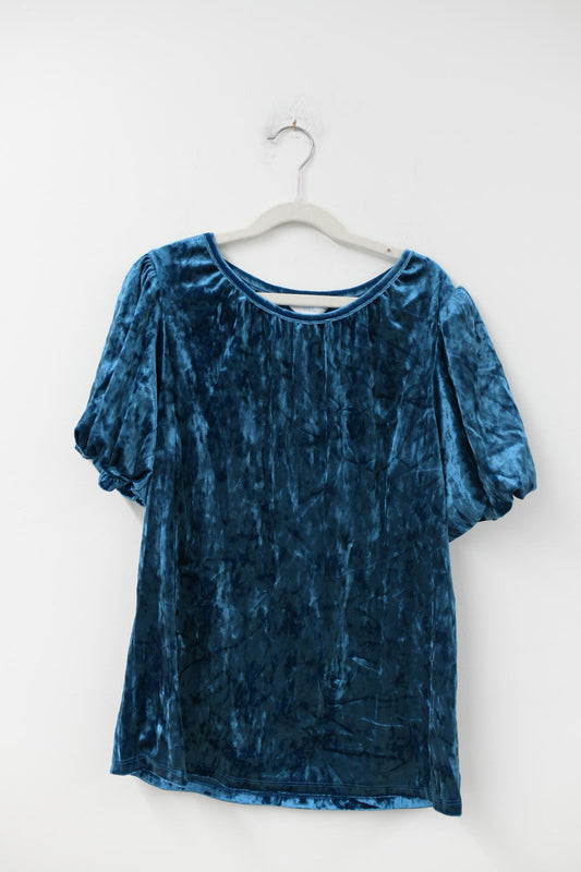 Time and Tru velvet top Size S / EUC