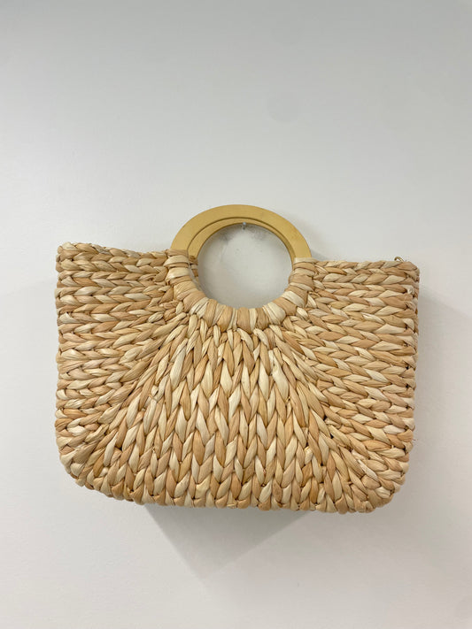 Sole Society straw bag