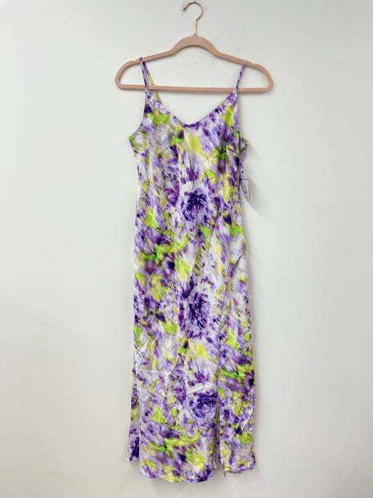 Scoop side slit midi dress Size S /NWT