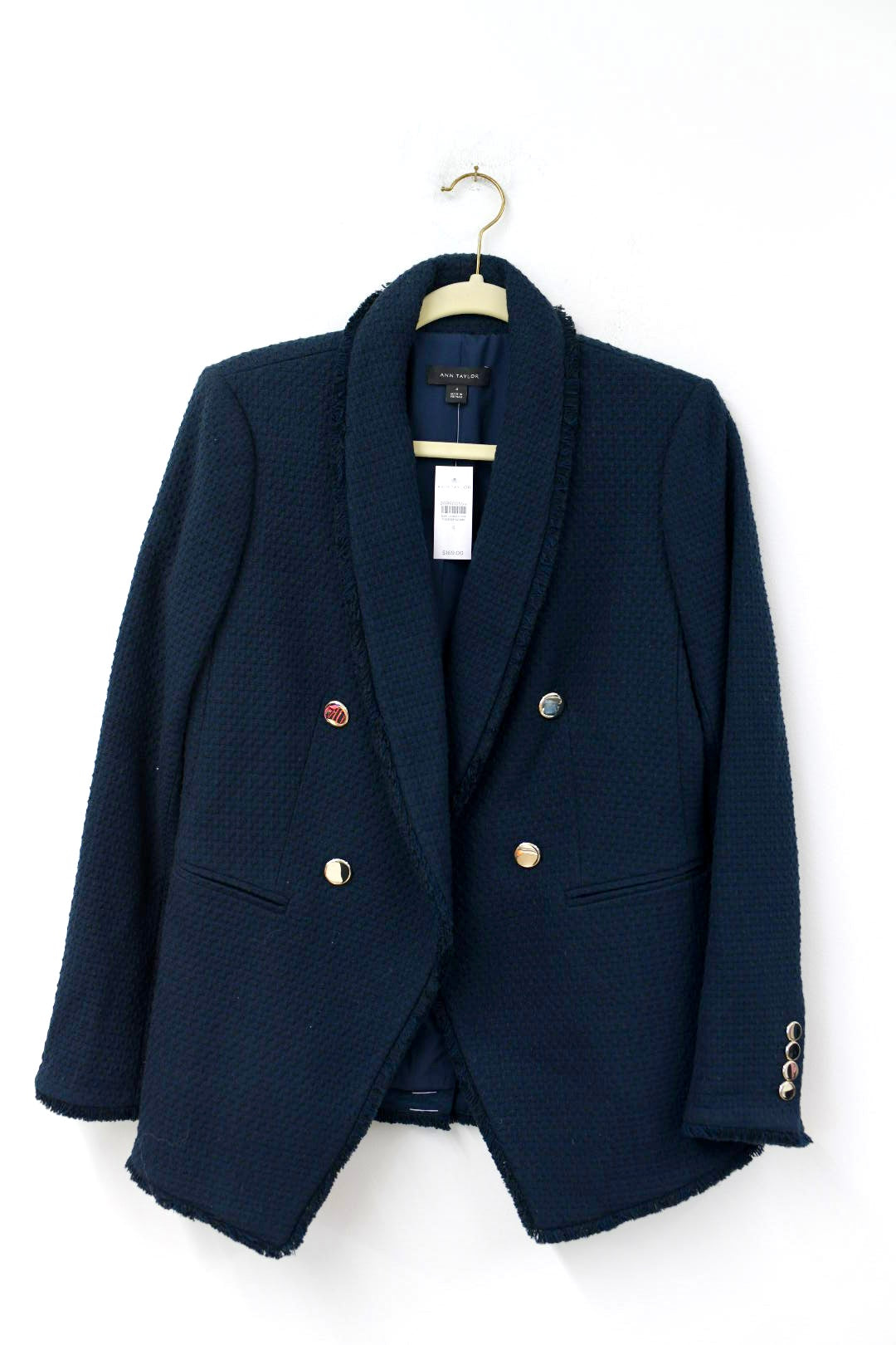 Ann Taylor tweed blazer Size 4 / NWT