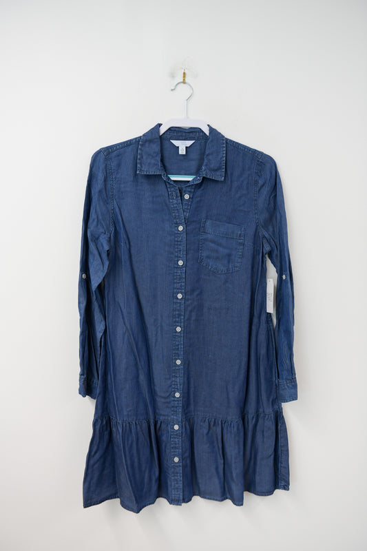 Time and Tru mini shirt dress Size S / NWT