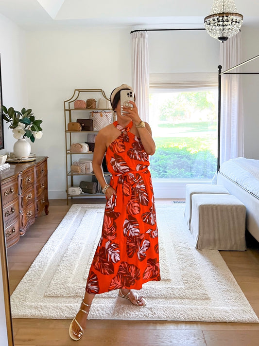Sofia halter top midi dress Size S / NWT