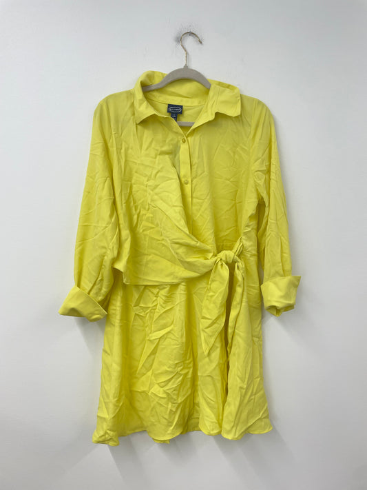 Scoop tie side mini dress Size S / NWT