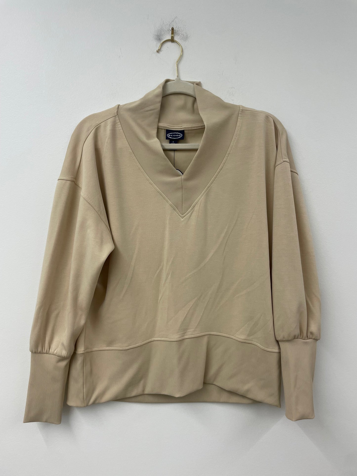Scoop scuba sweatshirt Size S / NWT