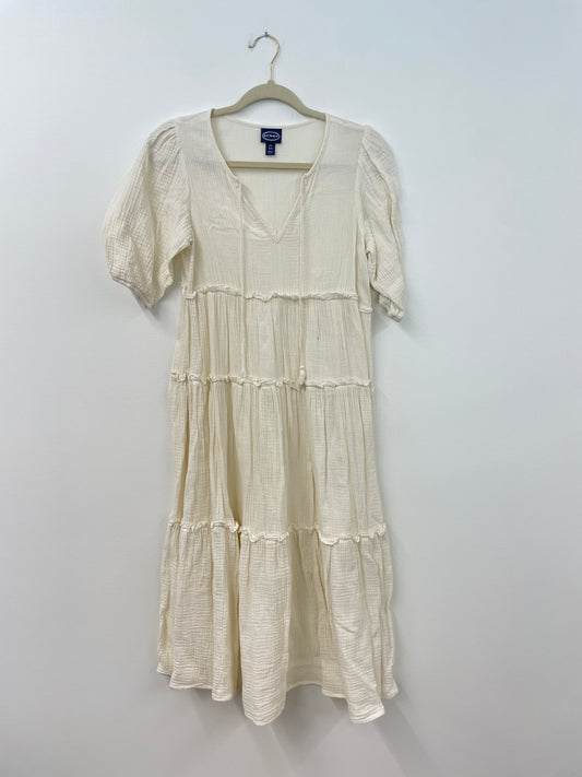 Scoop short sleeve midi dress Size XS / EUC