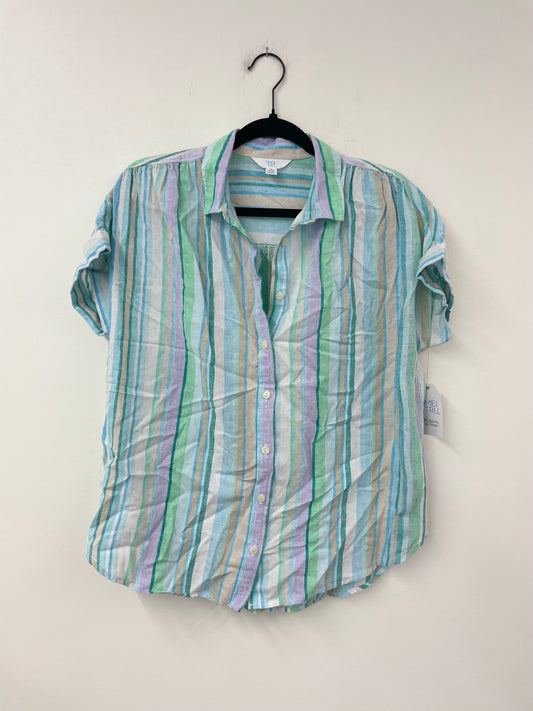 Time and Tru woven roll cuff shirt Size S / NWT