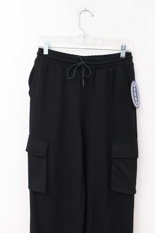 Scoop scuba wide leg cargo trousers Size XS / NWT