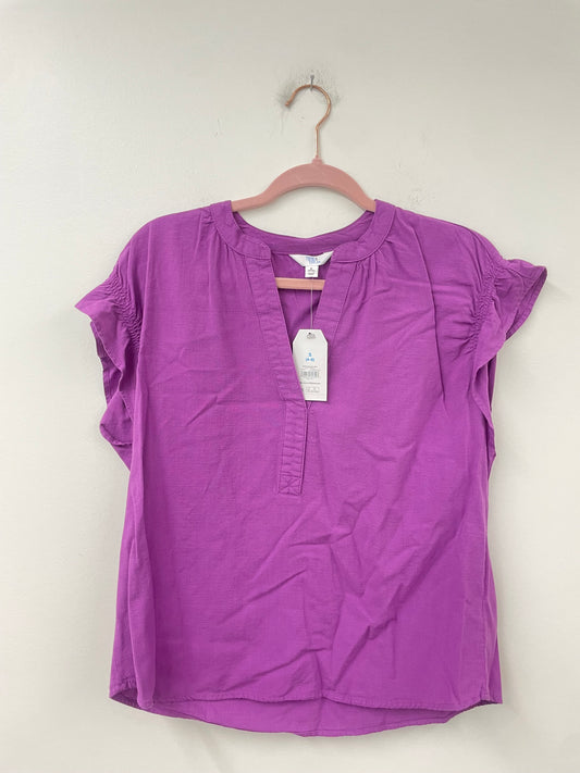 Time and Tru ruffled collard tank Size S / NWT
