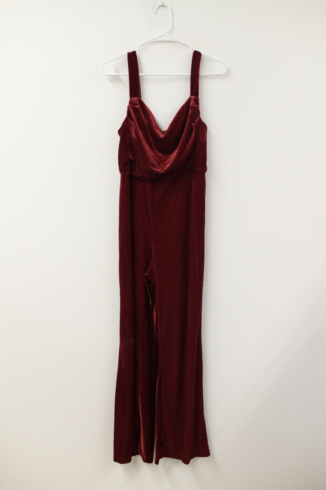BCBG Paris velvet jumpsuit Size S / NWT