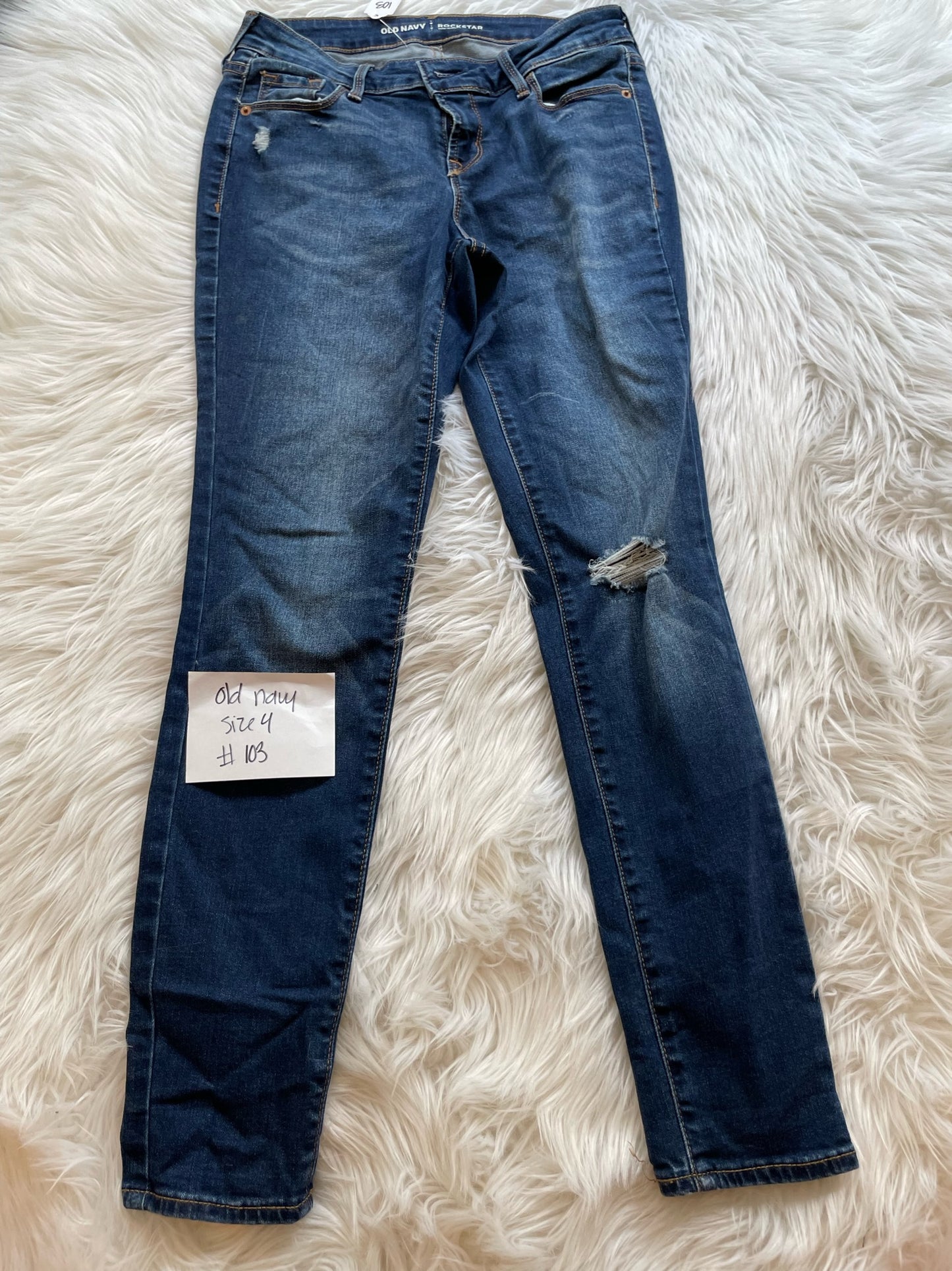 Old Navy Rockstar skinny  Size 4/EUC
