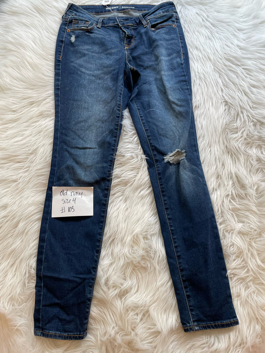 Old Navy Rockstar skinny  Size 4/EUC
