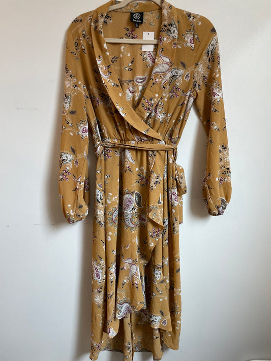 Bobeau long sleeve midi dress Size S / EUC