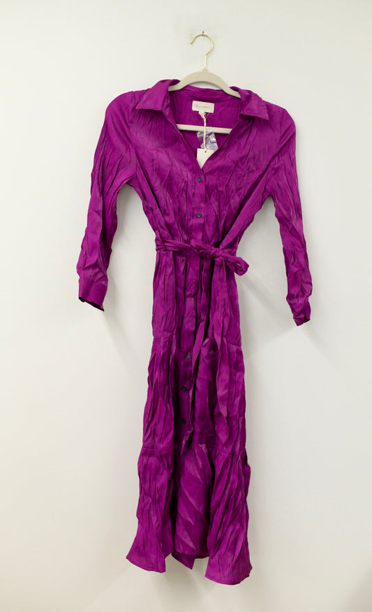 MELLODAY tiered midi dress Size S / NWT