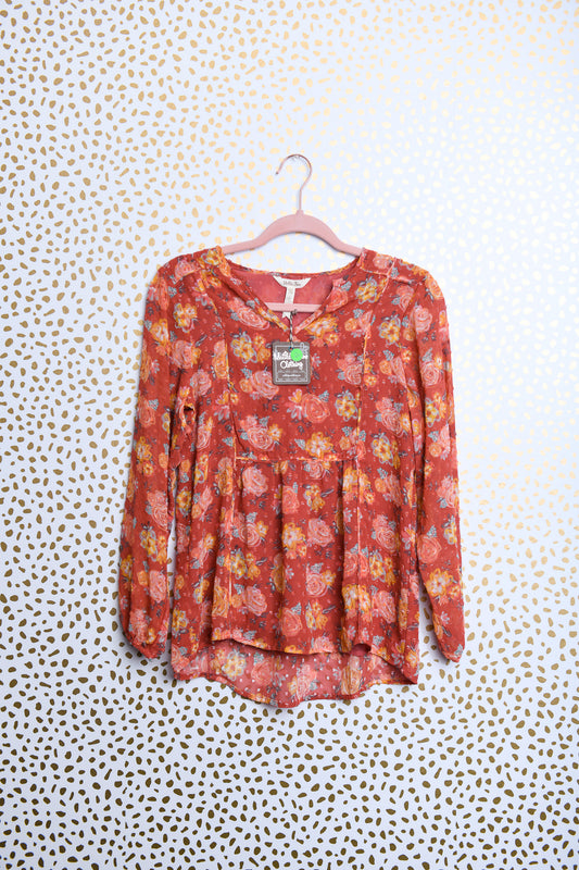 Matilda Jane long sleeve blouse Size XS \ NWT