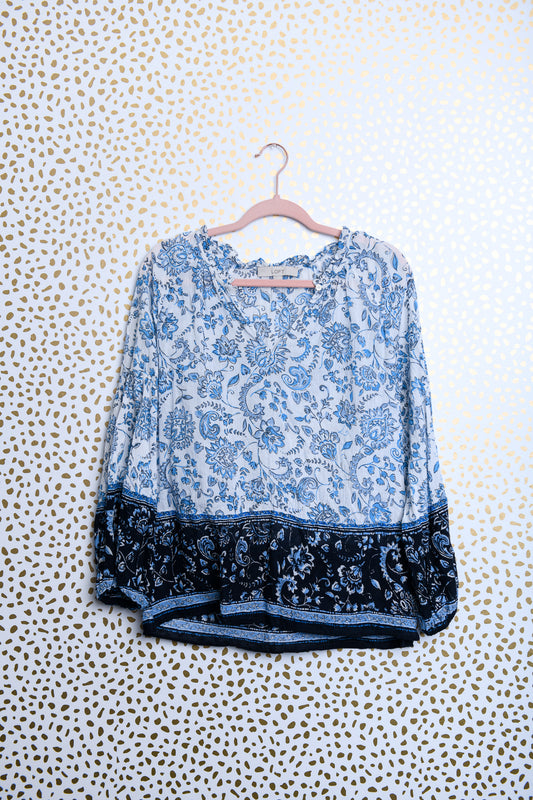 Loft long sleeve blouse Size XS \ EUC