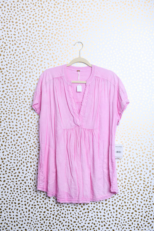 Free People v neck shirt\XS\NWT