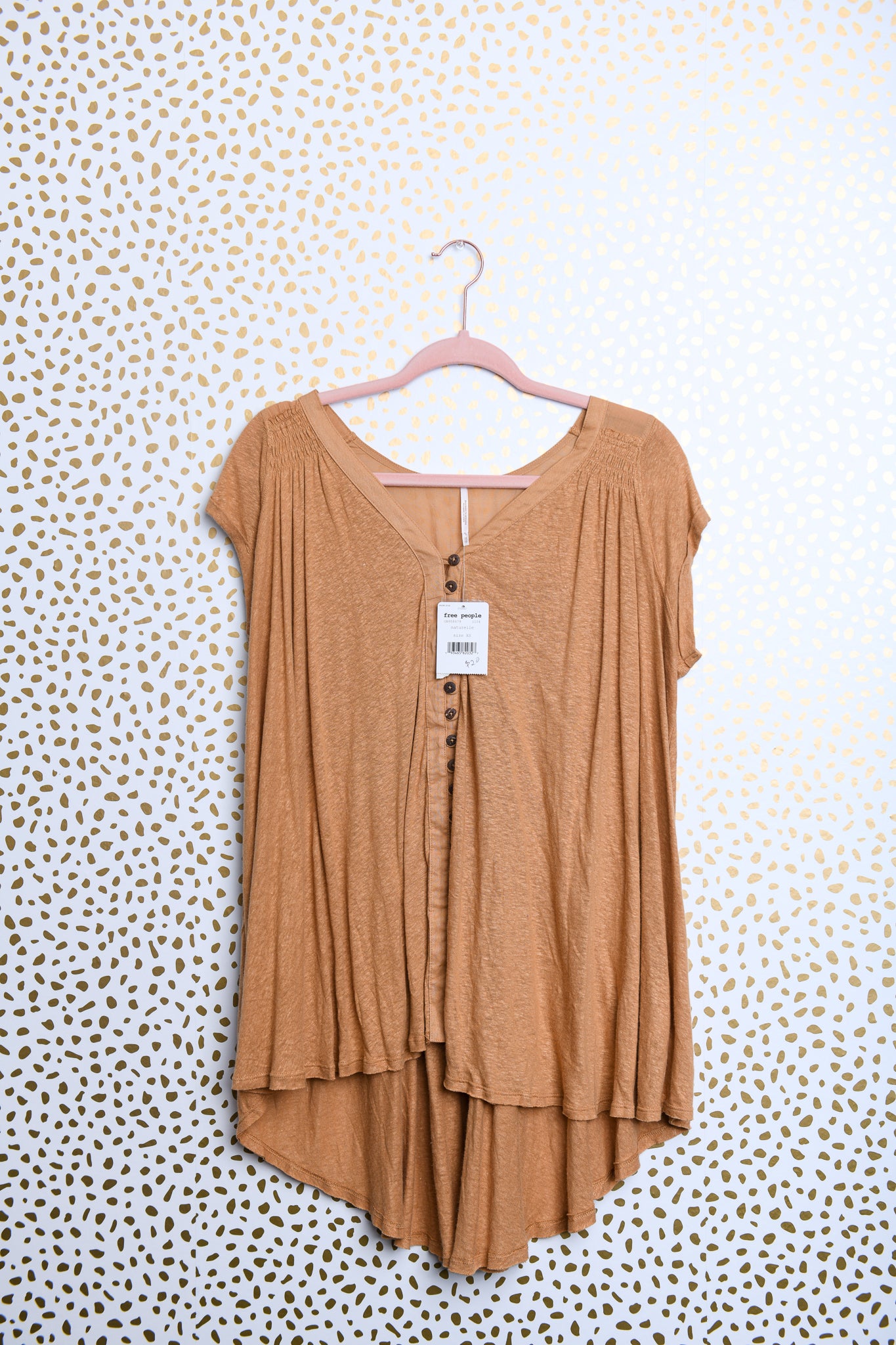 Free People flowy casual shirt Size XS \ NWT