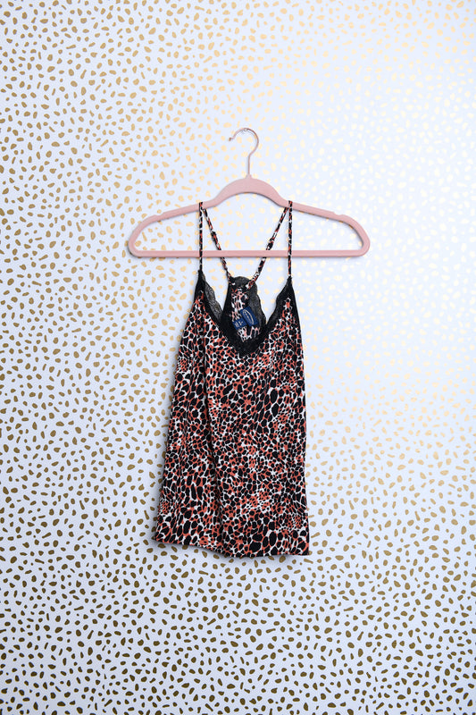 Scoop leopard cami Size S \ EUC