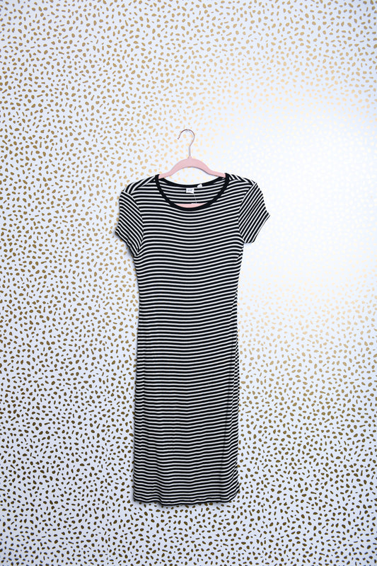 Gap fitted t-shirt dress\XS\EUC