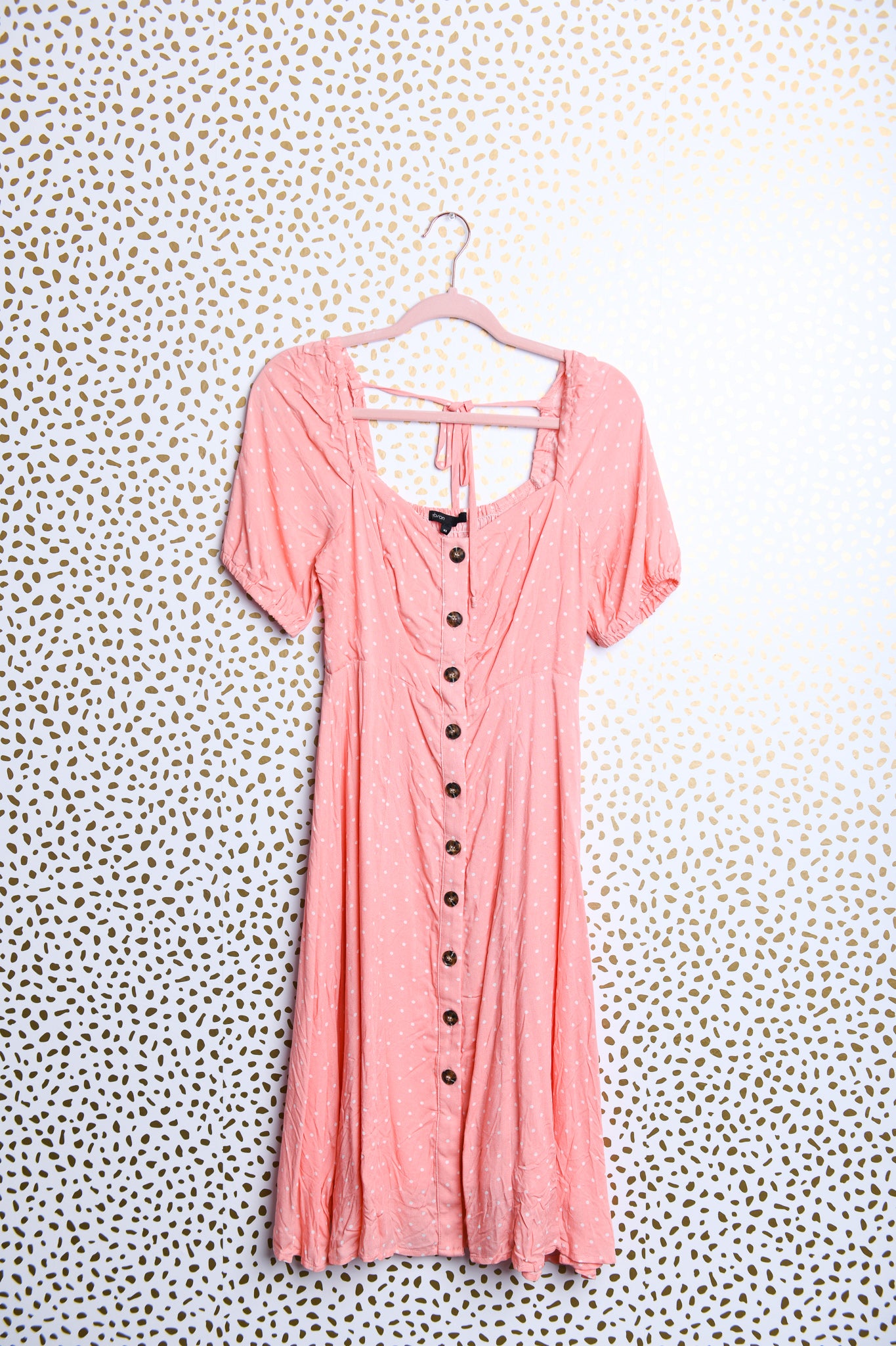 Gibson short sleeve button down dress \XS\EUC