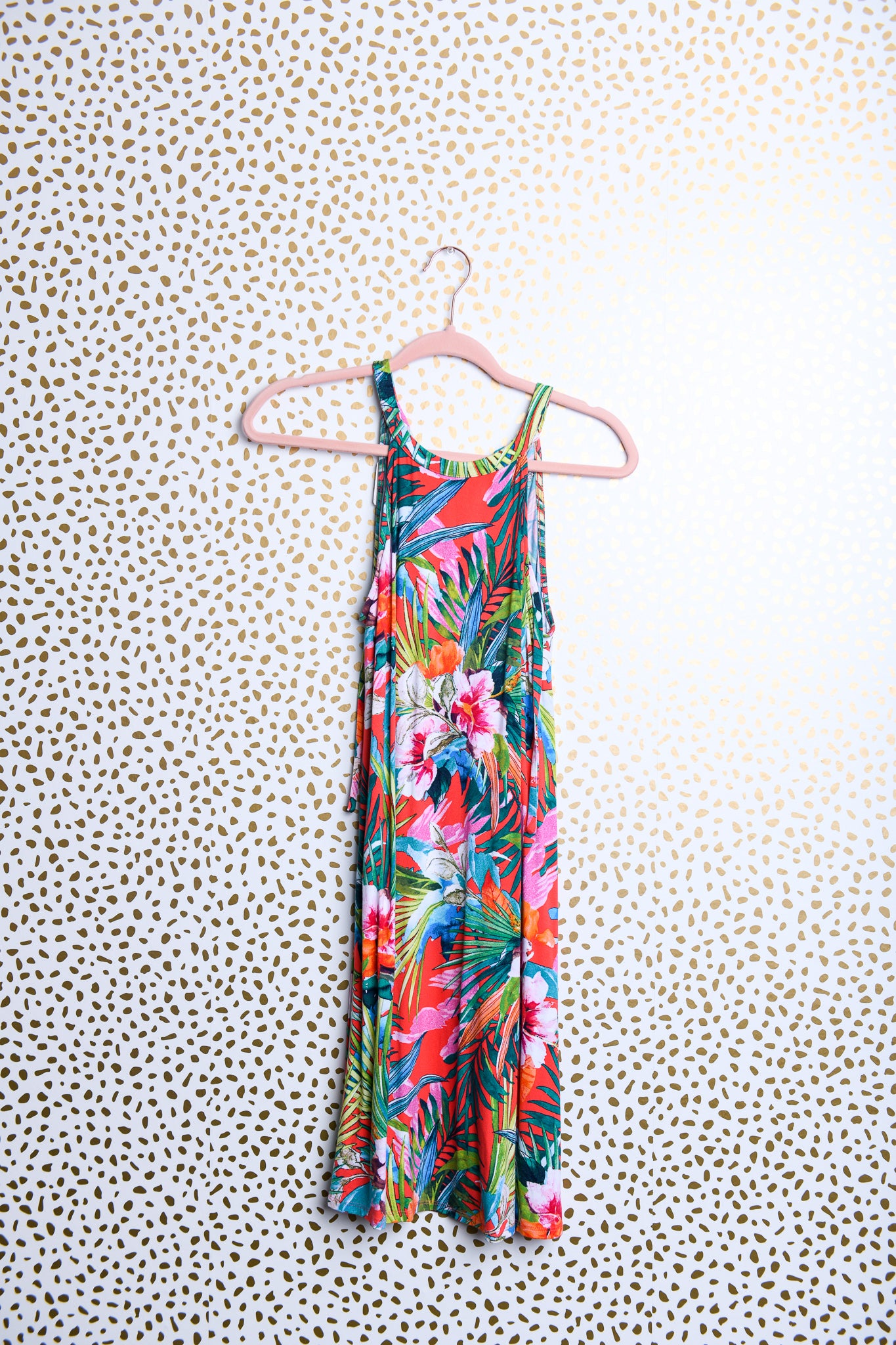 Time and Tru sleeveless flare dress\ XS\EUC