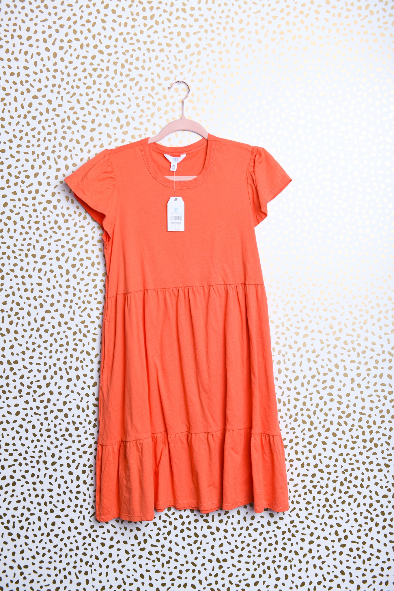 Time and Tru short sleeve flare dress\XS\NWT