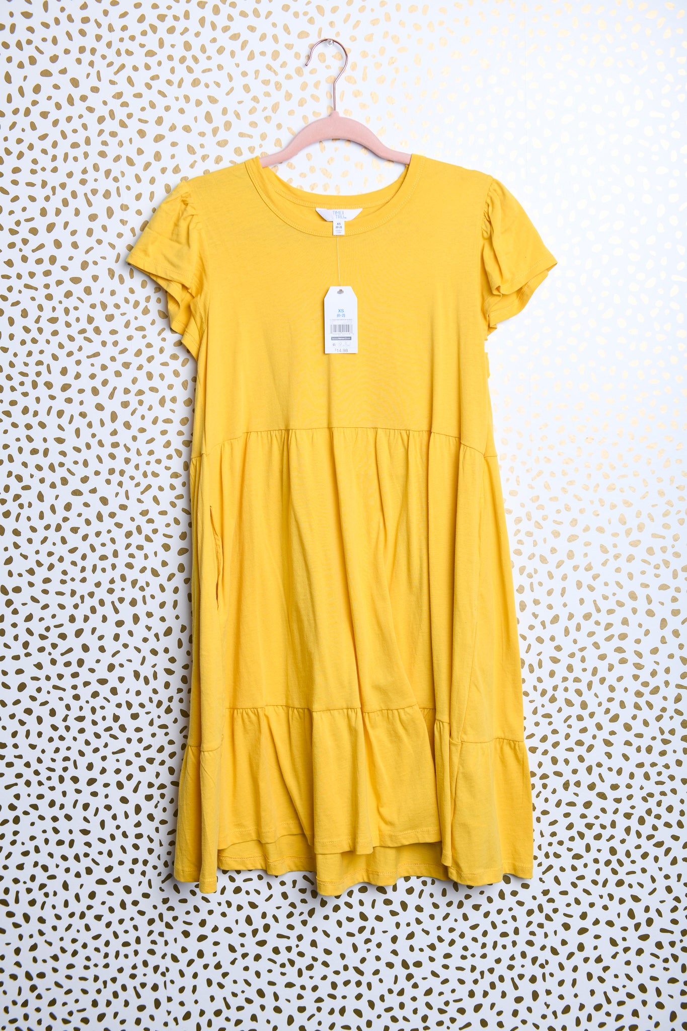 Time and Tru short sleeve flare dress\XS\NWT