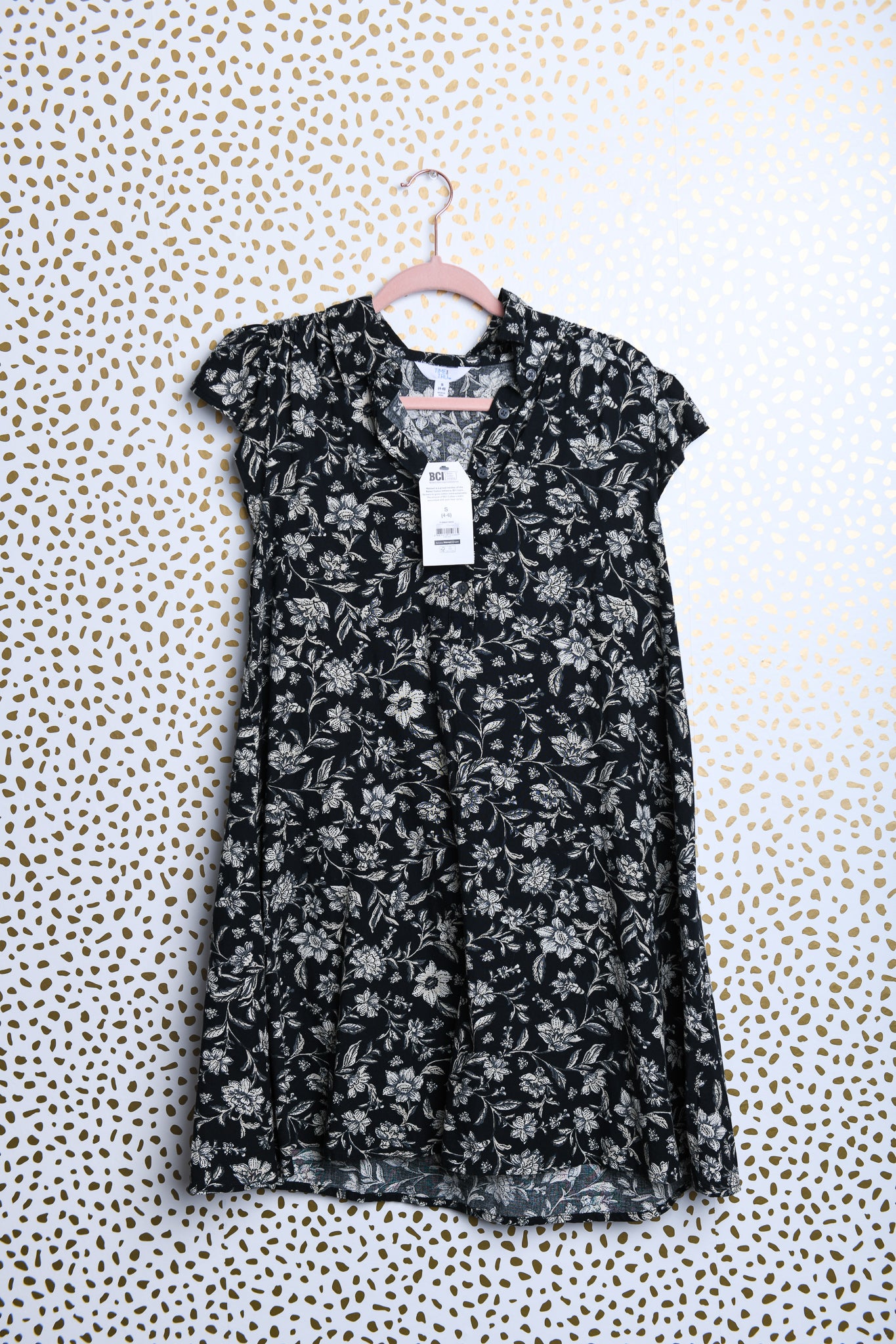 Time and Tru short sleeve flare dress\S\EUC