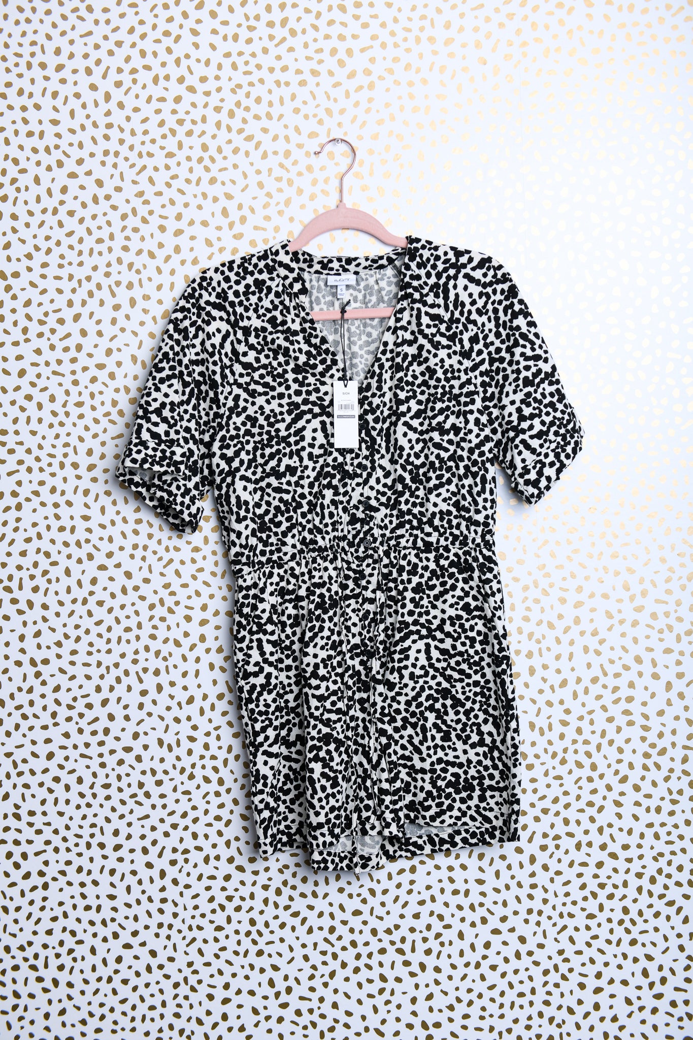The Get short sleeve romper \S\ NWT