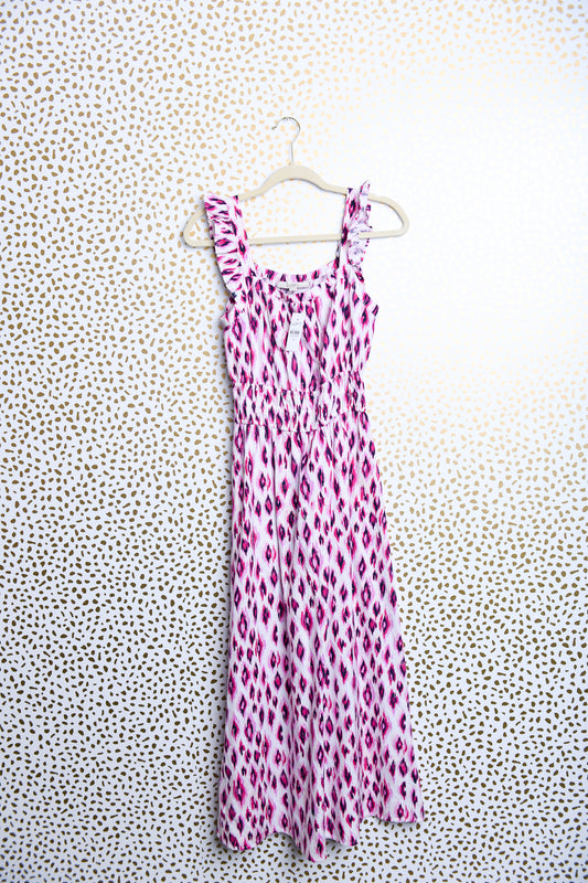 Loft sleeveless midi dress \XS\NWT