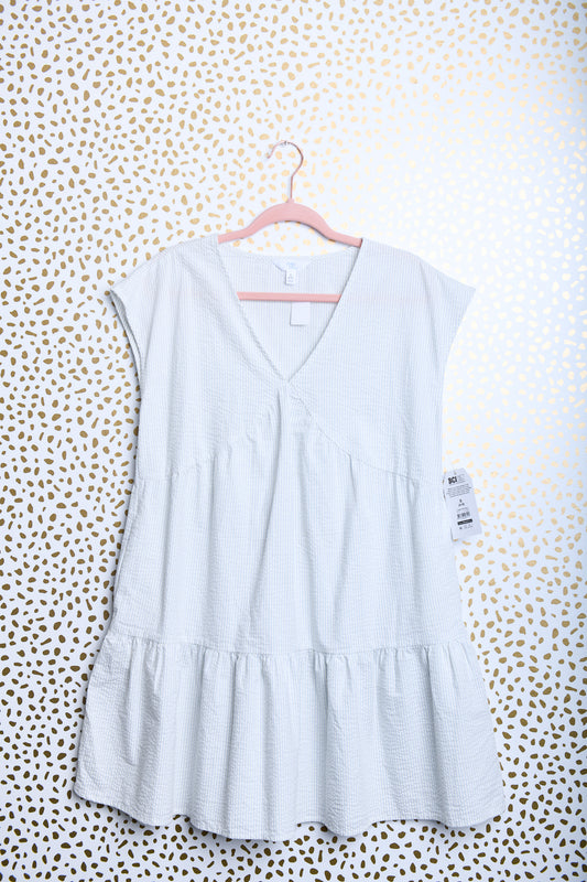 Time and Tru short sleeve v-neck dress\S\NWT