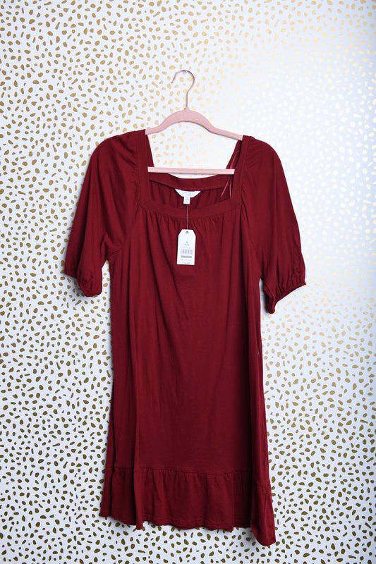 Time and Tru short sleeve mini dress\S\NWT