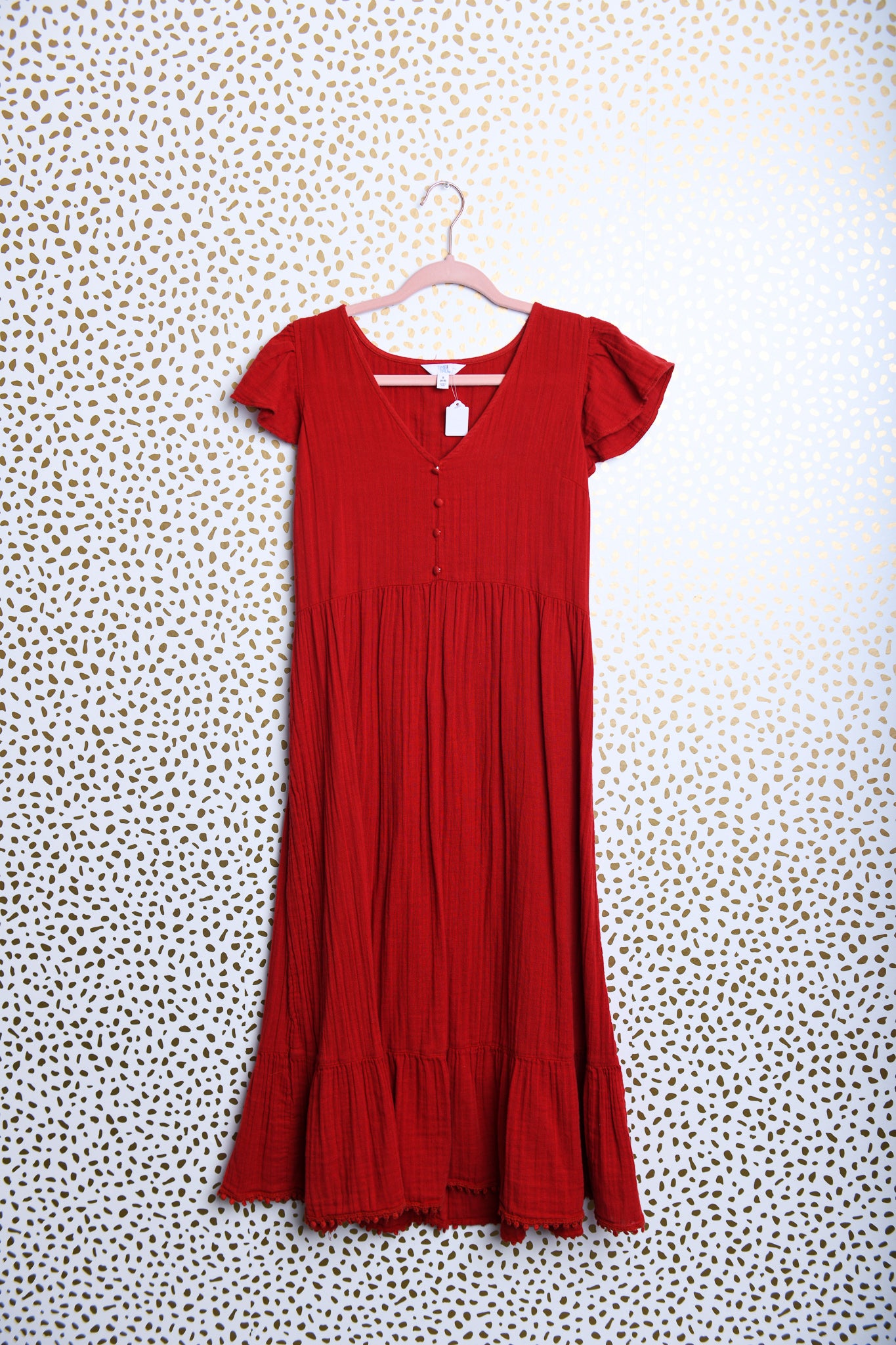 Time and Tru short sleeve midi dress Size S\EUC