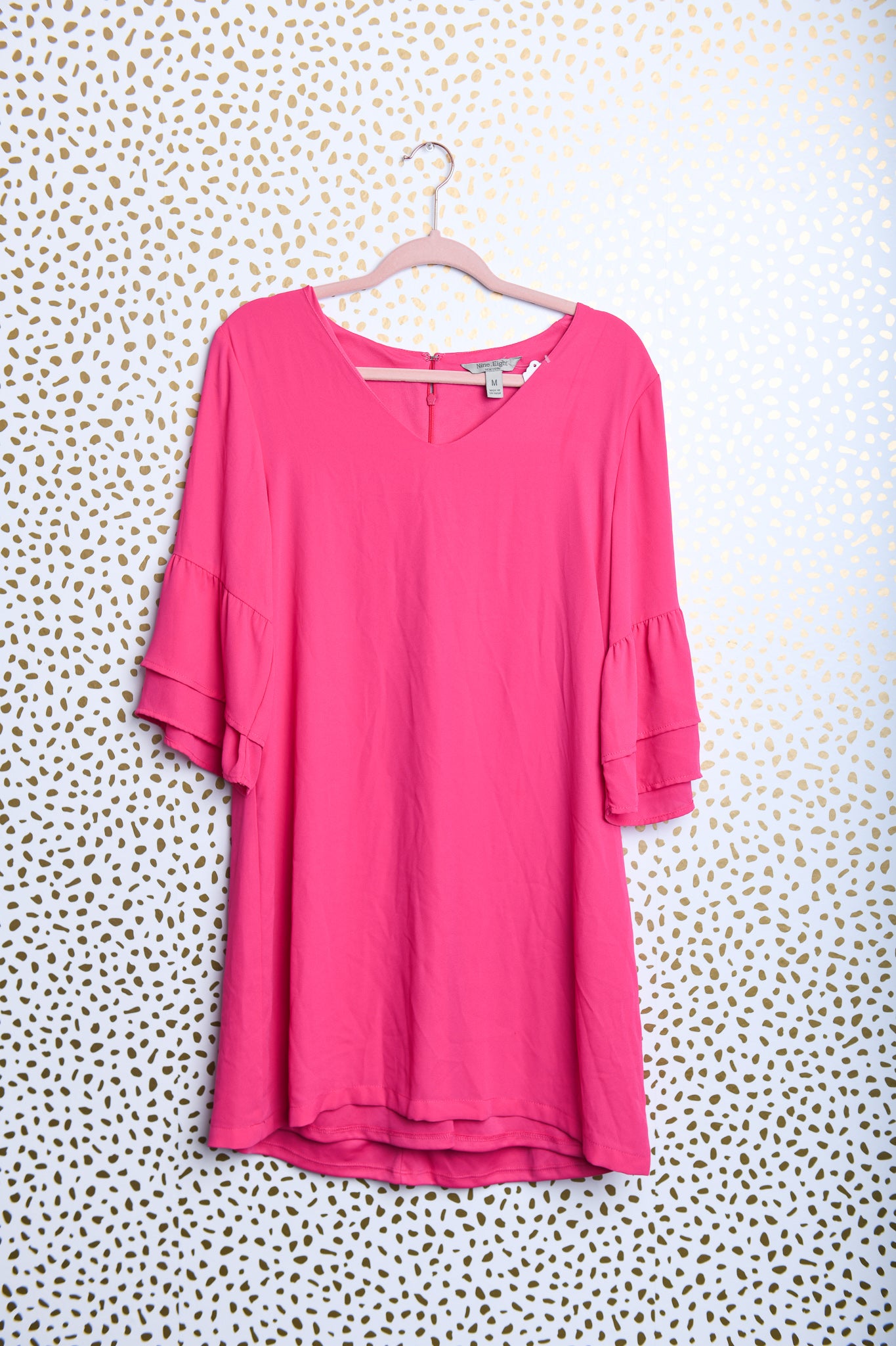 Nine Eight 3/4 sleeve mini dress\M\EUC