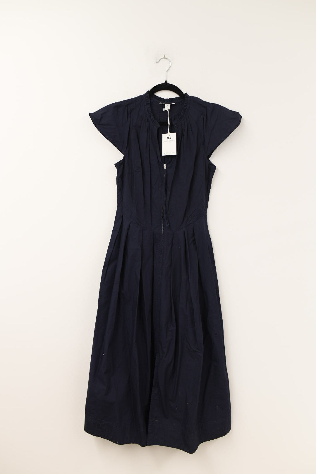 Free Assembly flutter sleeve v-neck midi dress Size XS/NWT
