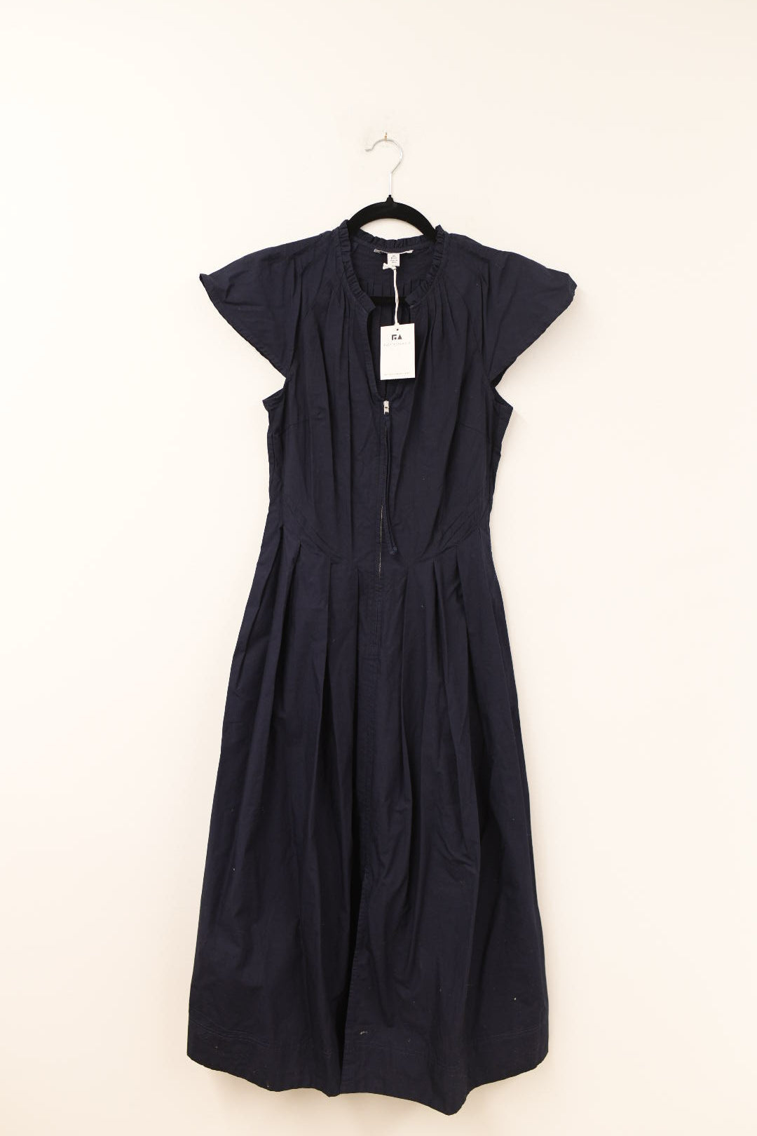 Free Assembly flutter sleeve v-neck midi dress Size XS/NWT
