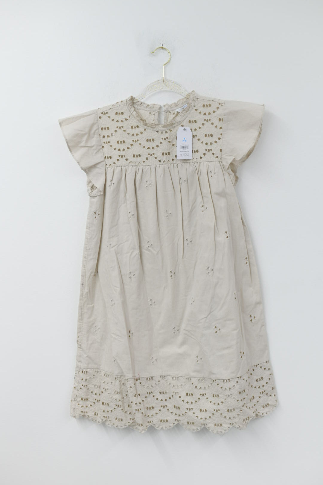 Time and Tru eyelet mini dress Size XS /NWT