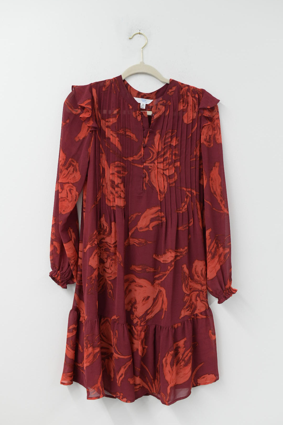 Time and Tru long sleeve mini dress Size XS /EUC