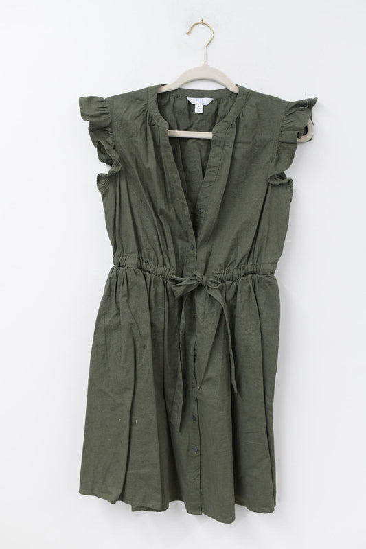 Time and Tru flutter sleeve mini dress Size S /EUC