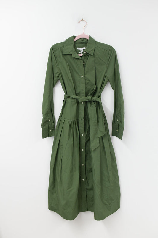 Free Assembly tie waist midi dress Size XS /NWT