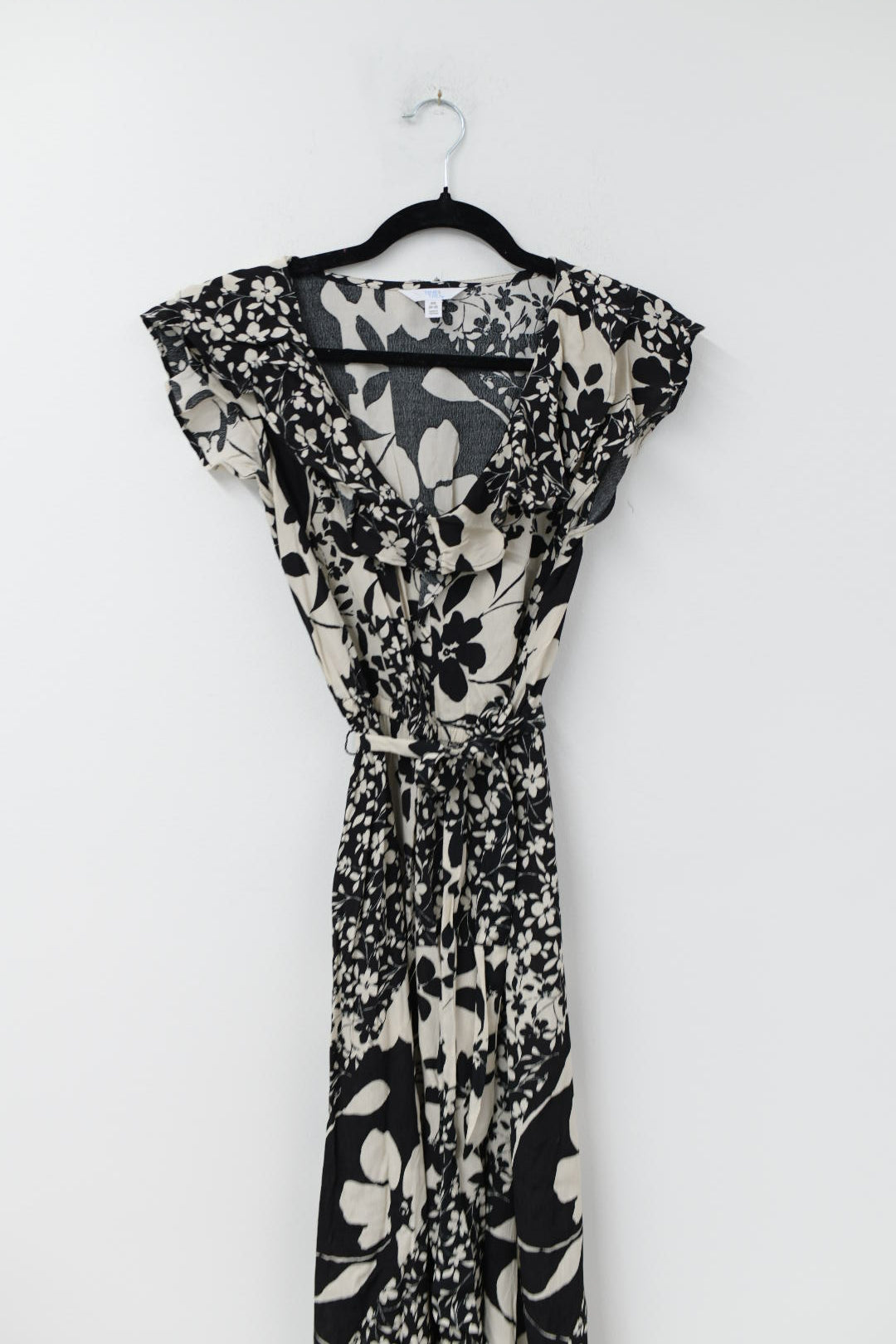 Time and Tru ruffle midi dress Size XS /EUC