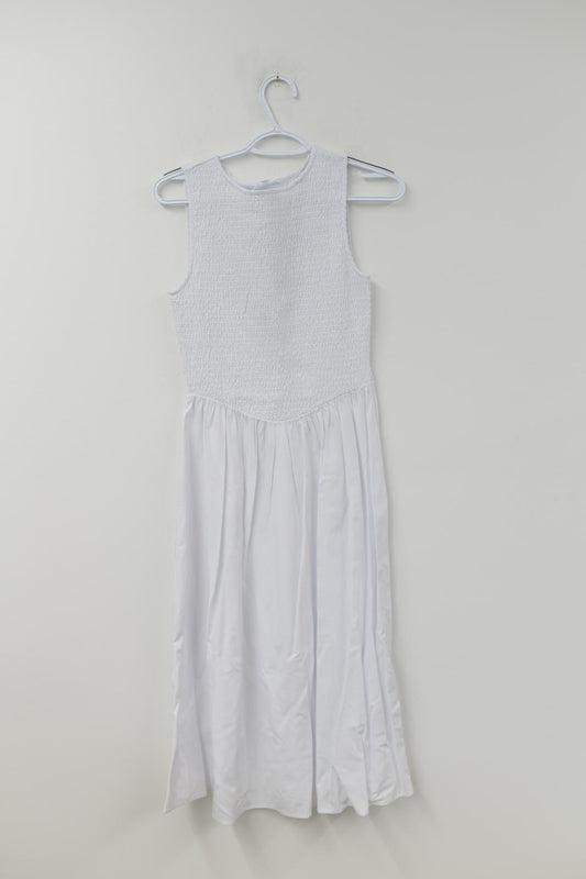 Time and Tru smocked woven midi dress Size S /NWT